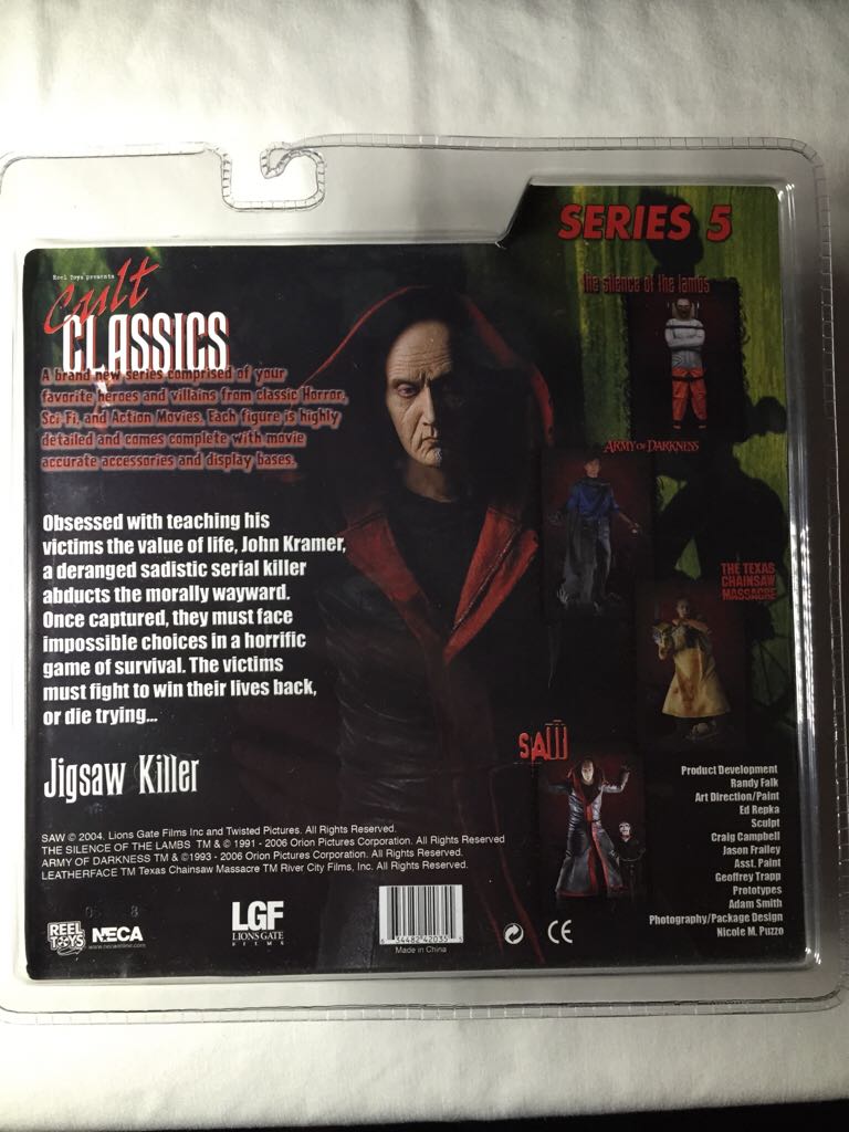 Saw Talking Keychain - Neca (Saw) action figure collectible [Barcode 634482420355] - Main Image 2