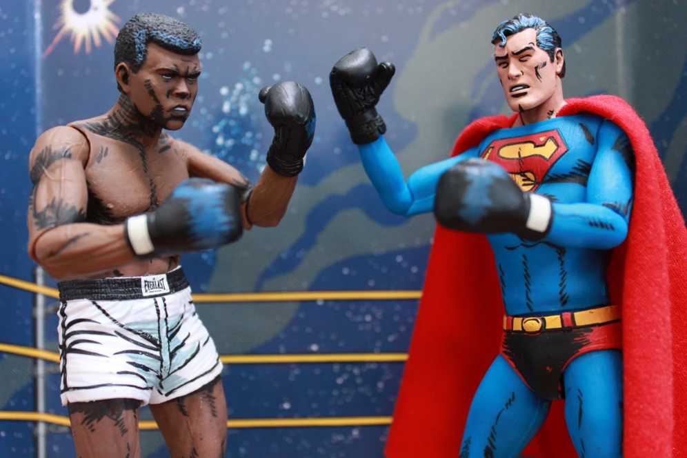 Neca Superman Vs. Muhammad Ali - Neca/Reel Toys (Superman vs. Muhammad Ali) action figure collectible [Barcode 634482420744] - Main Image 4