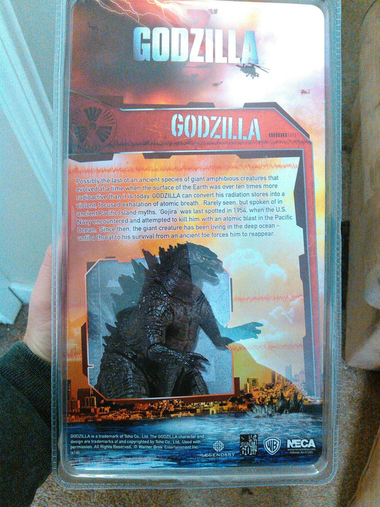 Godzilla (2014) - Neca (Godzilla) action figure collectible [Barcode 634482428047] - Main Image 2