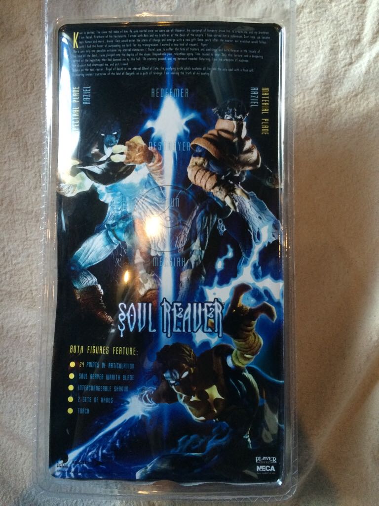 Legacy Of Kain Soul Reaver: Material Plane Raziel - Neca (Legacy Of Kain - Soul Reaver) action figure collectible [Barcode 634482447116] - Main Image 2