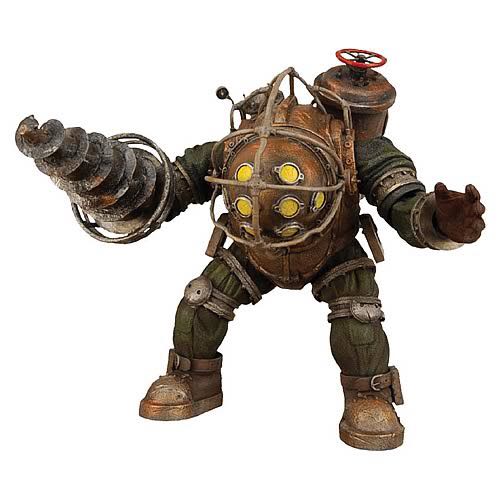 NECA Bioshock 2 Ultra Deluxe Exclusive Action Figure Big Daddy Elite Bouncer - Neca action figure collectible [Barcode 634482447352] - Main Image 2