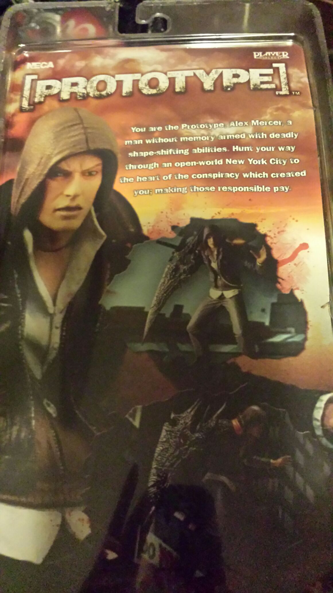 Neca Alex Mercer Prototype8 Inc Figure - Neca (Videogames) action figure collectible [Barcode 634482447802] - Main Image 2