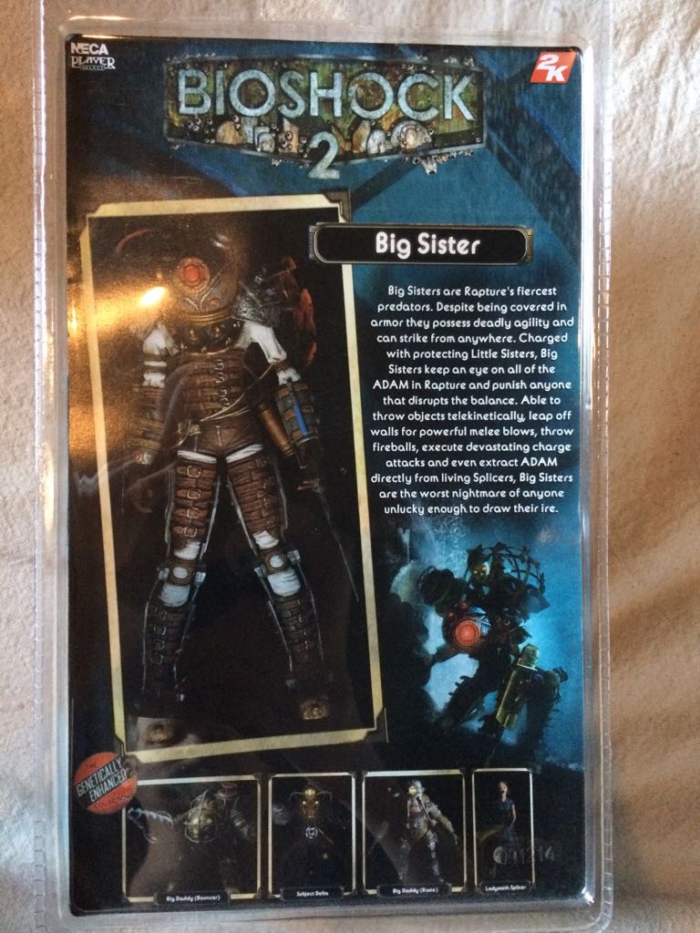 Bioshock 2 Big Sister  action figure collectible [Barcode 634482447963] - Main Image 2