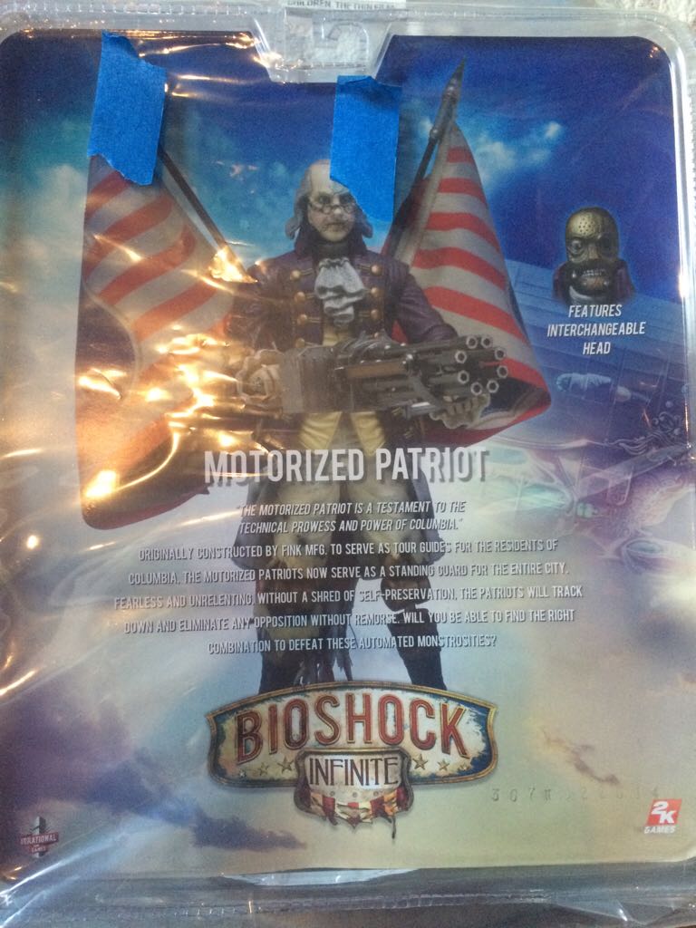 Bioshock Infinite Motorized Patriot - Neca/Reel Toys (Bioshock Infinite) action figure collectible [Barcode 634482449417] - Main Image 2