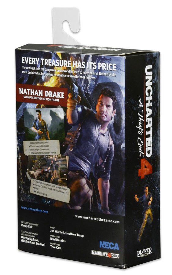 Nathan Drake - Ultimate Edition Action Figure - Neca Toys (Uncharted 4 : A Thief’s End) action figure collectible [Barcode 634482449462] - Main Image 2