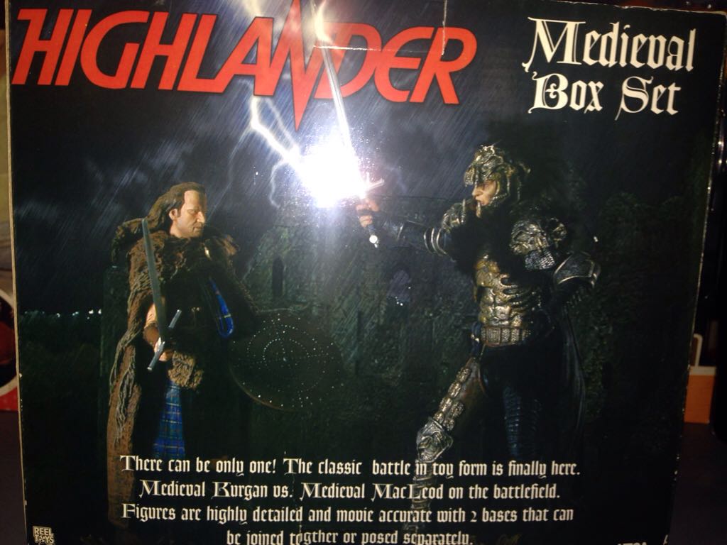 Highlander Medieval Box Set  - Neca Reel Toys action figure collectible [Barcode 634482450000] - Main Image 2