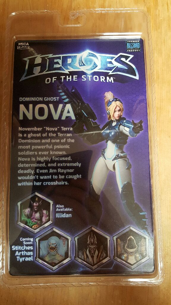 Heroes of the Storm Nova - Neca (Blizzard) action figure collectible [Barcode 634482454015] - Main Image 2