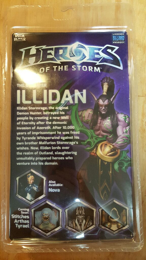 Heroes Of The Storm: Illidan - Neca (Heroes Of The Storm) action figure collectible [Barcode 634482454022] - Main Image 2
