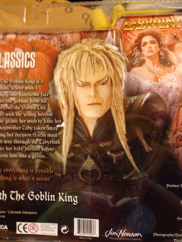 Cult Classics Jareth The Goblin King Labyrinth - Neca (Cult Classics) action figure collectible [Barcode 634482455036] - Main Image 2