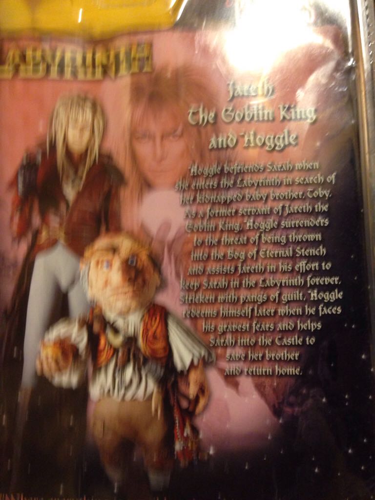 Jareth and Hoggle - Neca (Labyrinth) action figure collectible [Barcode 634482455050] - Main Image 2