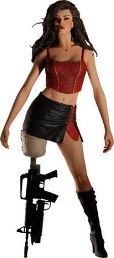 Cherry - Neca (Planet Terror) action figure collectible [Barcode 634482460030] - Main Image 2