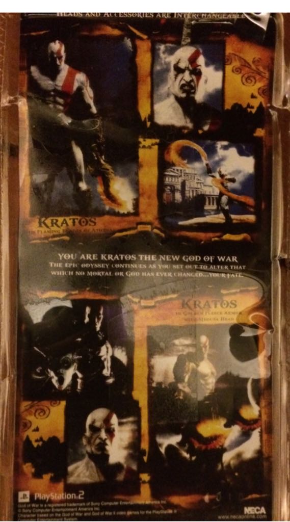 Kratos - God Of War 2 - Neca (Videogames) action figure collectible [Barcode 634482493021] - Main Image 2