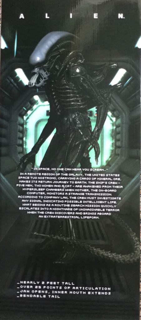 Alien: 18” Xenomorph - Neca (Alien) action figure collectible [Barcode 634482513620] - Main Image 2