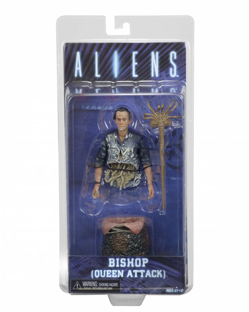 Bishop (Queen Attack) - Neca (Aliens) action figure collectible [Barcode 634482513736] - Main Image 1