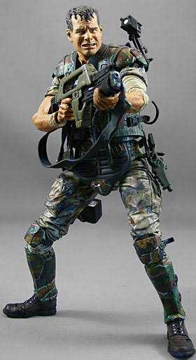 Private William Hudson - Neca (Alien) action figure collectible [Barcode 634482513897] - Main Image 3