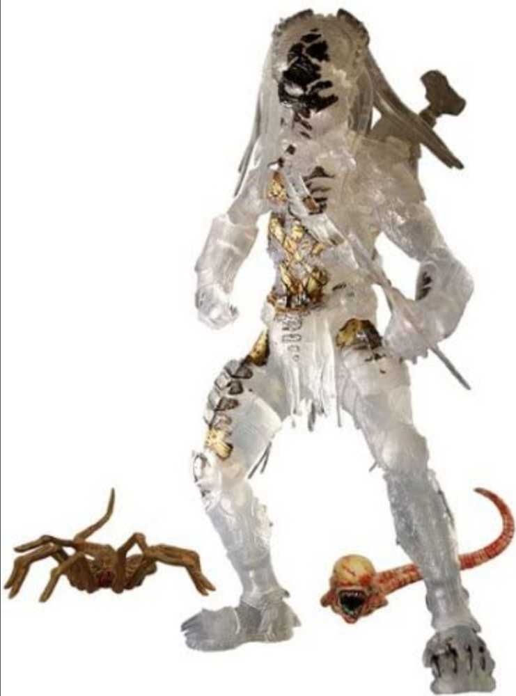 SDCC 2008 Predator: AVPR Mid-Cloaked Wolf - Neca (Alien Vs Predator Requiem) action figure collectible [Barcode 634482514115] - Main Image 2