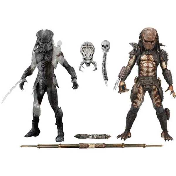 NECA 2 Pack: Berserker Predator And City Hunter - Neca Reel Toys (Avp 2 Packs) action figure collectible [Barcode 634482514177] - Main Image 2