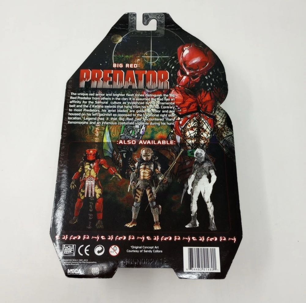 Big Red Predator - Neca (Predator) action figure collectible [Barcode 634482514801] - Main Image 3