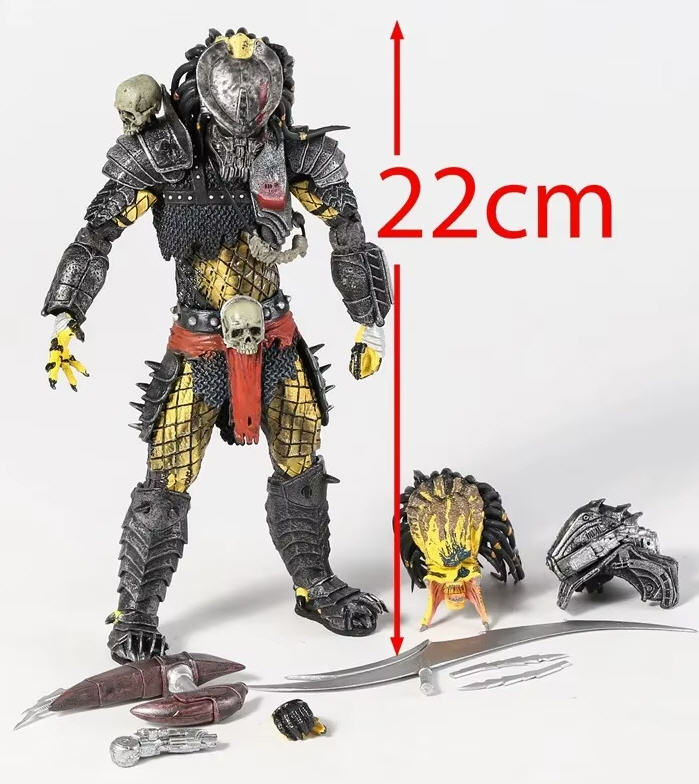 Predator: Concrete Jungle: Scarface Predator (Predator Concrete Jungle) - NECA, Inc. (Sc-fi, Horror) action figure collectible [Barcode 634482515365] - Main Image 3