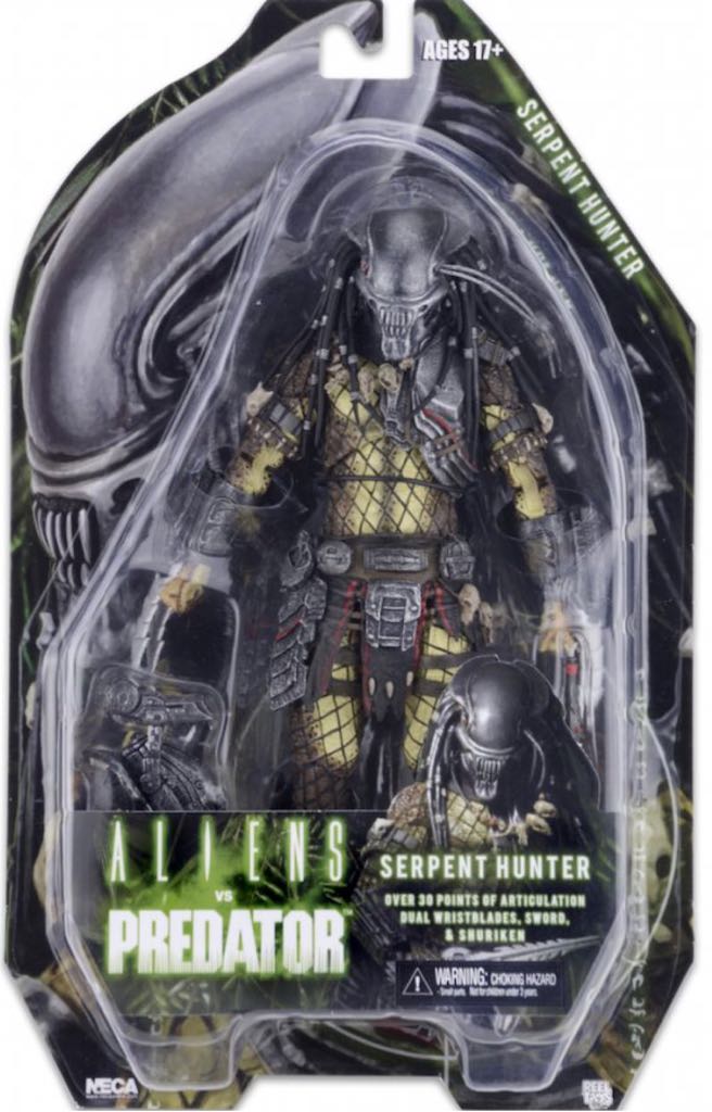 Serpent Hunter - Neca (Alien vs Predator) action figure collectible [Barcode 634482515419] - Main Image 1