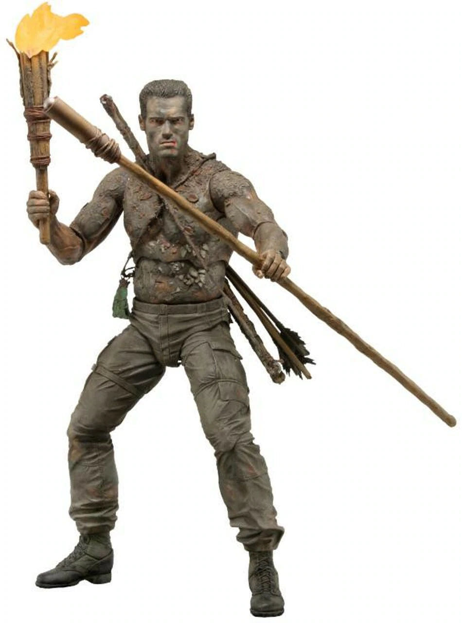 Dutch (Jungle Disguise) - NECA, Inc. (Predator) action figure collectible [Barcode 634482515556] - Main Image 4