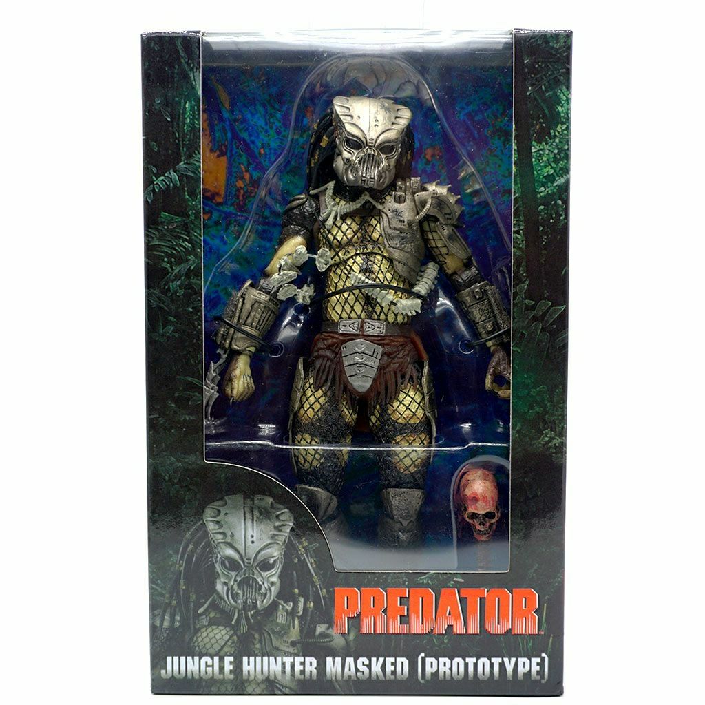 Predator (30th Anniversary): Jungle Hunter Masked (Prototype) - Neca/Reel Toys (Predator) action figure collectible [Barcode 634482515563] - Main Image 1