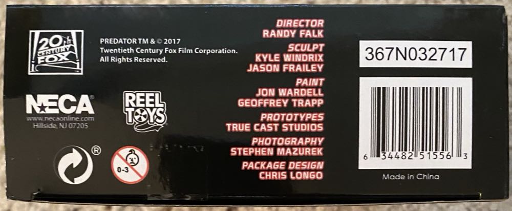 Predator (30th Anniversary): Jungle Hunter Masked (Prototype) - Neca/Reel Toys (Predator) action figure collectible [Barcode 634482515563] - Main Image 4