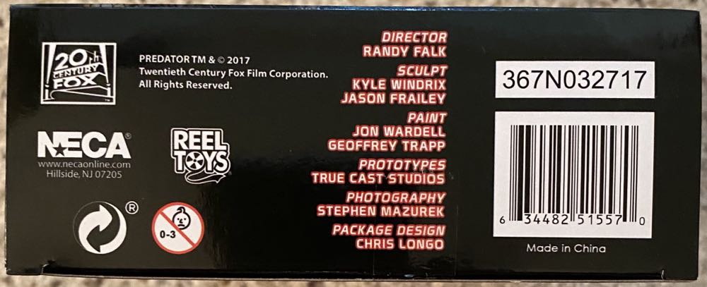 Predator: Jungle Hunter Predator (Unmasked) - NECA, Inc. (Sc-fi, Horror) action figure collectible [Barcode 634482515570] - Main Image 4