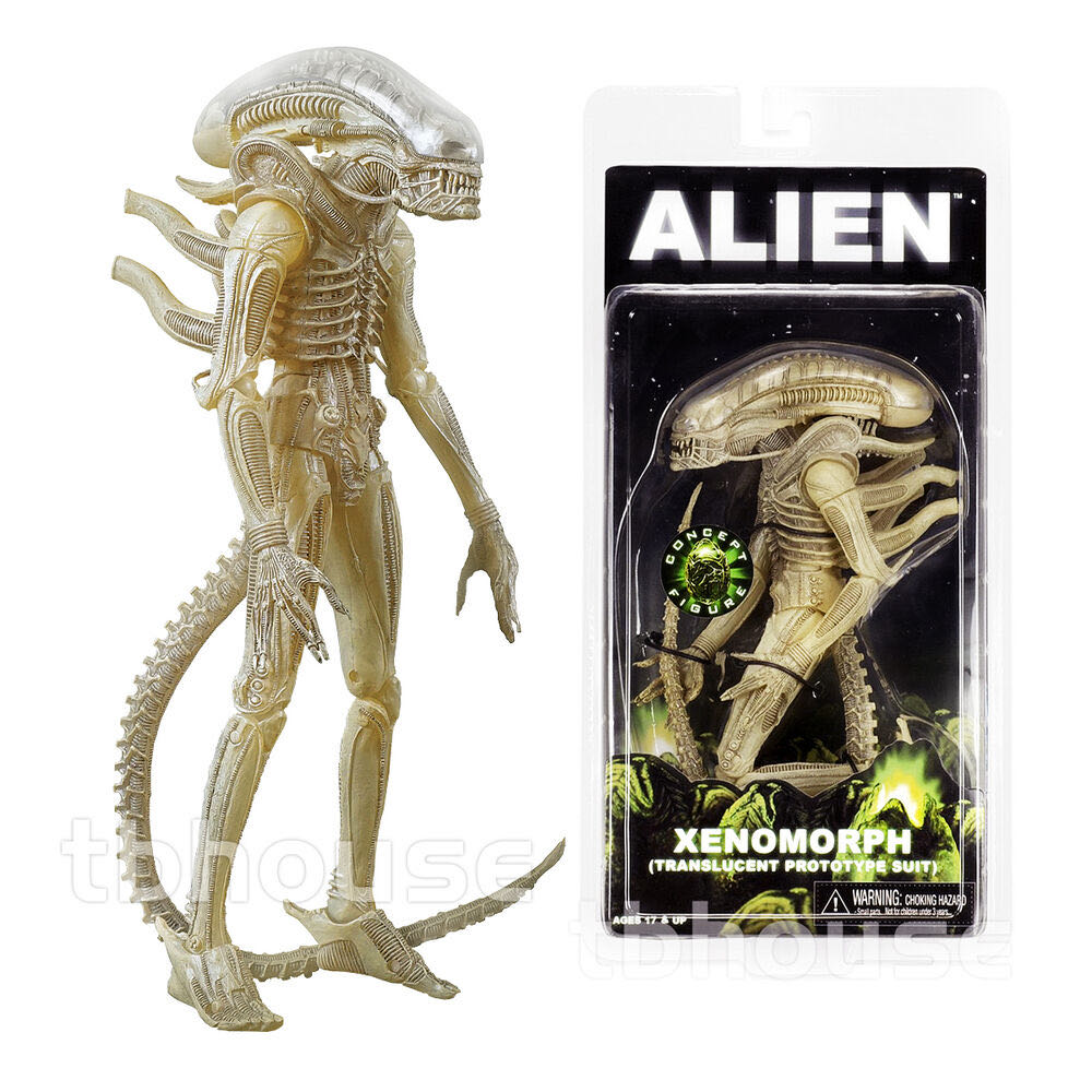 Xenomorph (Translucent Prototype Suit) - NECA - REEL TOYS (Alien) action figure collectible [Barcode 634482516034] - Main Image 2