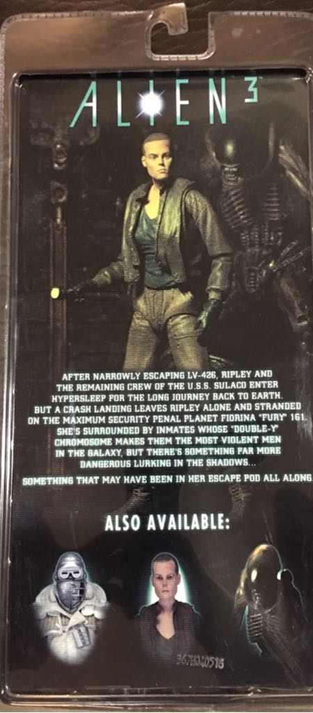 Alien 3  Ellen Ripley let (Fiorina 161 Prisoner) - Neca (Aliens) action figure collectible [Barcode 634482516058] - Main Image 2