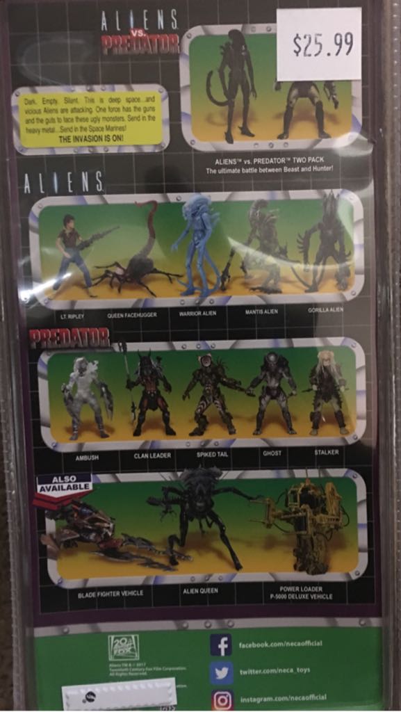 Aliens: Blue Xenomorph Alien 9” Warrior by Neca/Kenner - NECA, Inc. (Aliens) action figure collectible [Barcode 634482516348] - Main Image 2