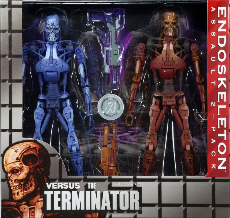 Endoskeleton Assault 2 Pack - Neca (Neca Robocop Vs Terminator) action figure collectible [Barcode 634482519066] - Main Image 3