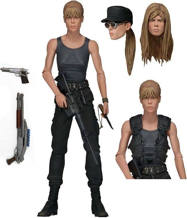 Terminator 2 Judgement Day - Sarah Connor - Neca (Movies) action figure collectible [Barcode 634482519080] - Main Image 3