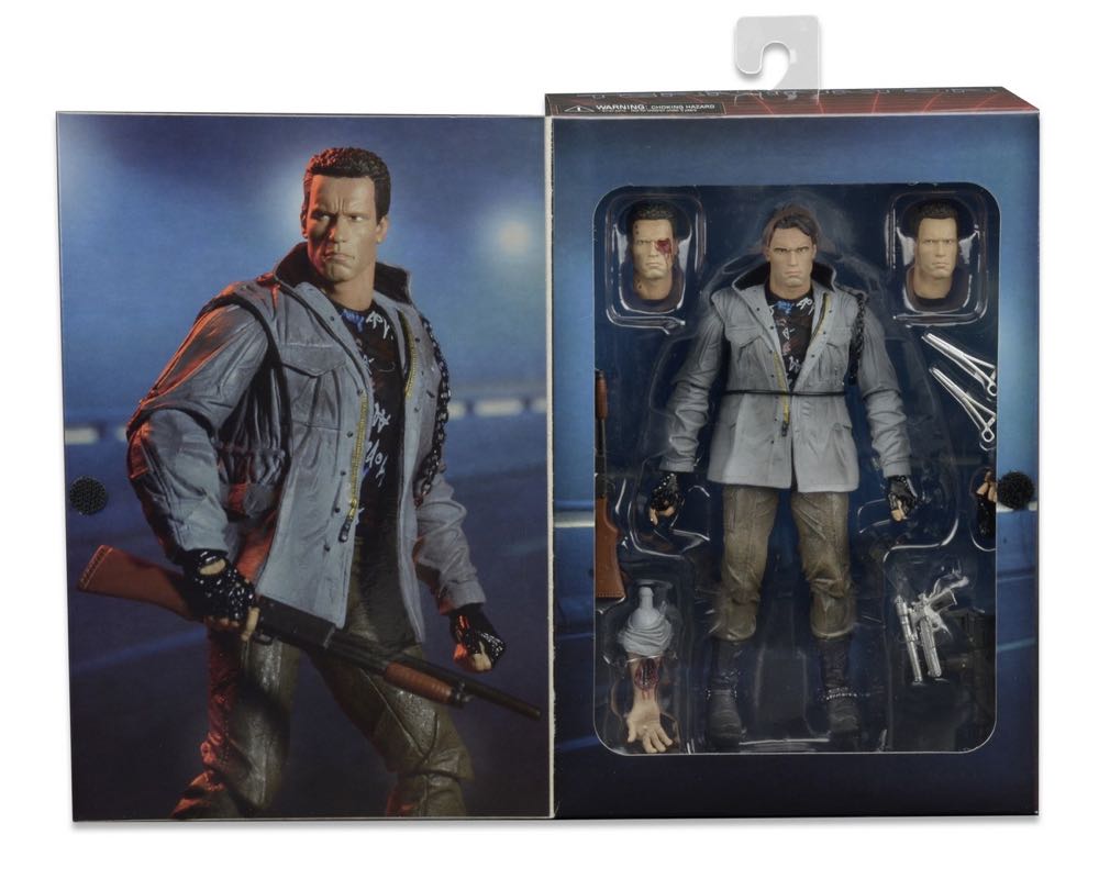 Neca Terminator T-800 - Tech Noir (The Terminator) - Neca (Sci-Fi) action figure collectible [Barcode 634482519110] - Main Image 4