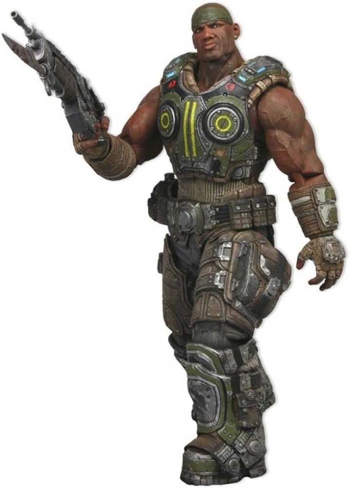 Gears of War 3 Series 2 - Augustus Cole 7inch Action Figure - Epic Games Inc action figure collectible [Barcode 634482521601] - Main Image 2