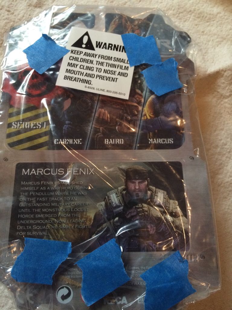 Marcus Fenix - Neca (Gears Of War) action figure collectible [Barcode 634482522288] - Main Image 2