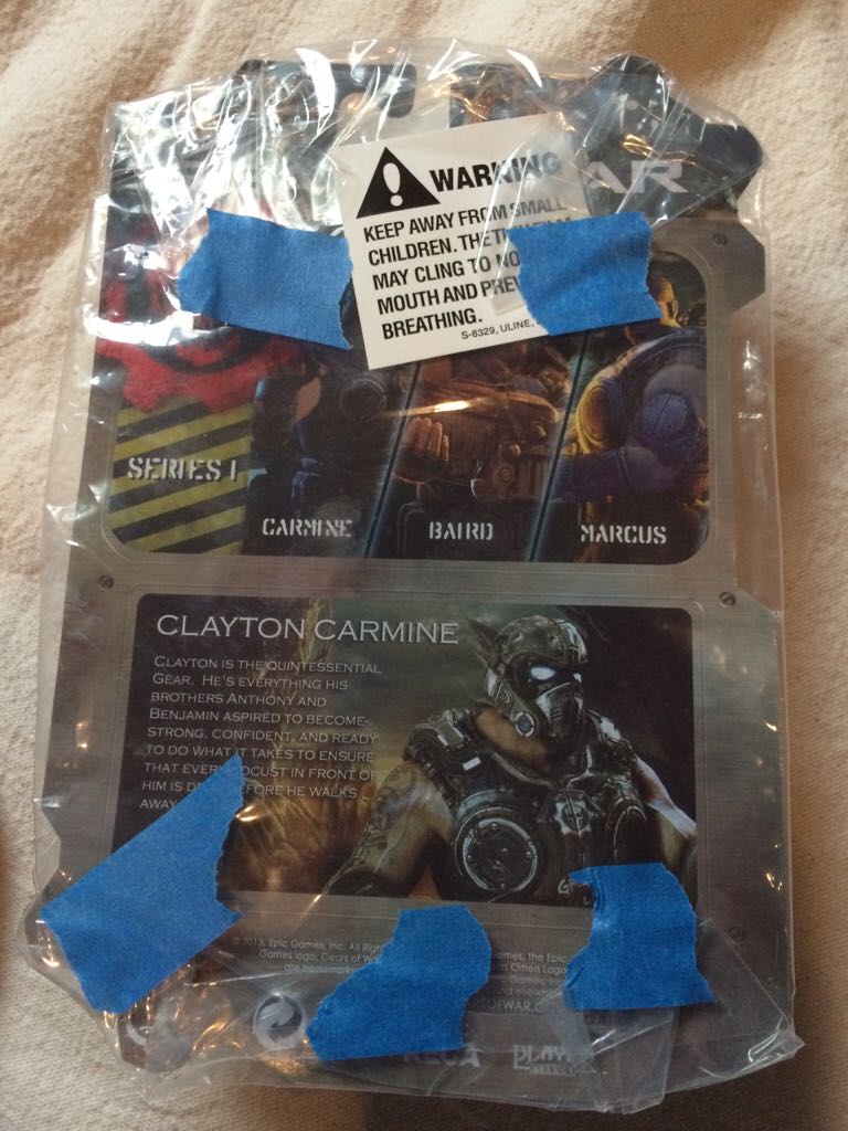 Clayton Carmine - Epic Game (Gears Of War) action figure collectible [Barcode 634482522295] - Main Image 2