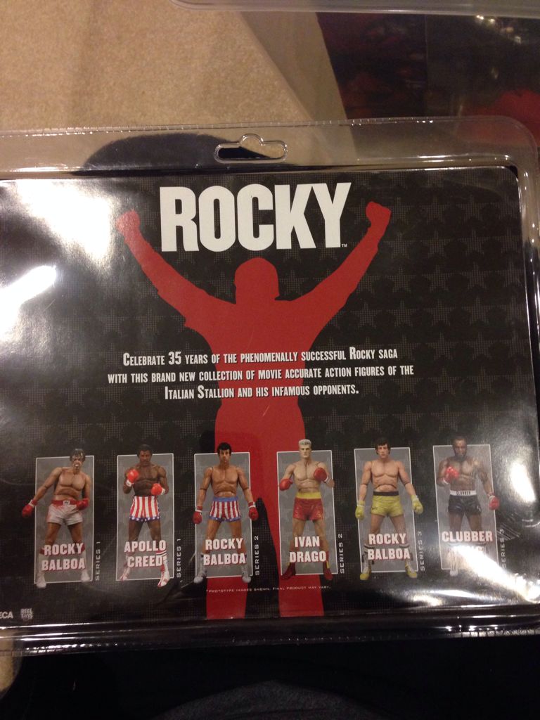 Rocky Balboa/Apollo Creed - Neca (Rocky) action figure collectible [Barcode 634482530665] - Main Image 2