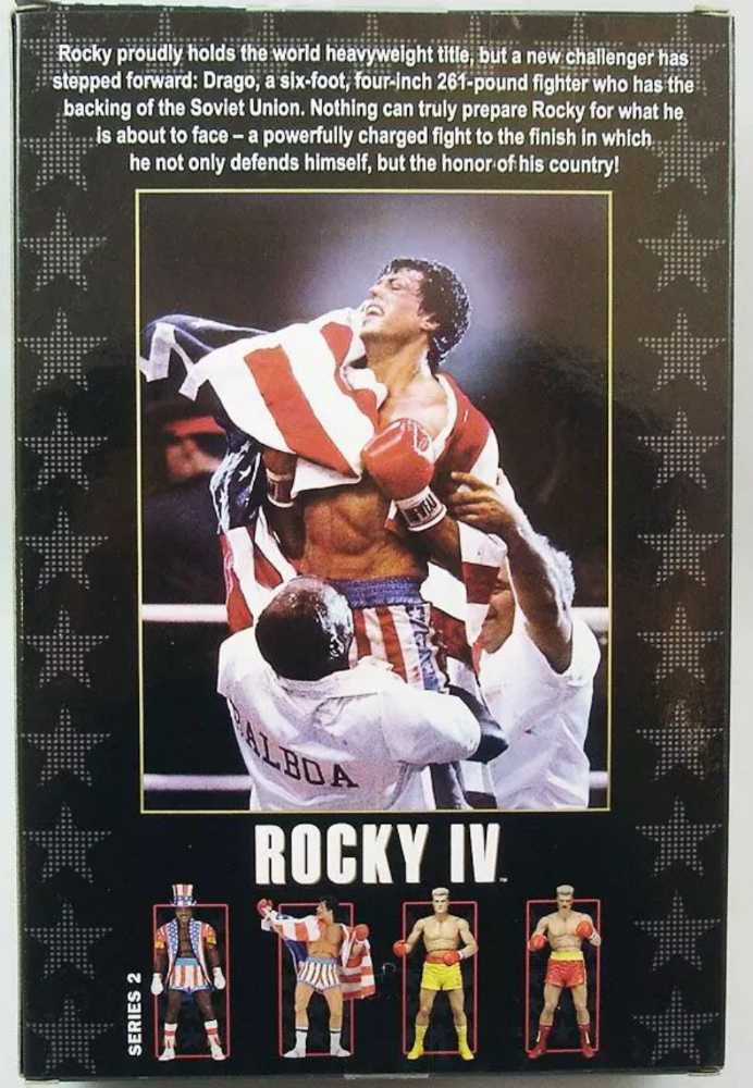 Neca Rocky IV: Apollo Creed 40th Anniversary Series 2 - Neca (Rocky 40th Anniversary) action figure collectible [Barcode 634482530757] - Main Image 3
