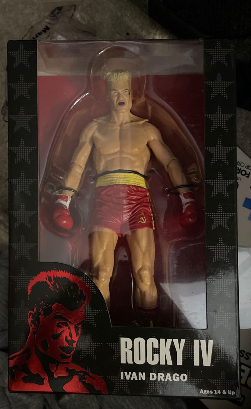 Ivan Drago Rocky 40th Anniversary damage Neca - Neca (Rocky) action figure collectible [Barcode 634482530771] - Main Image 3