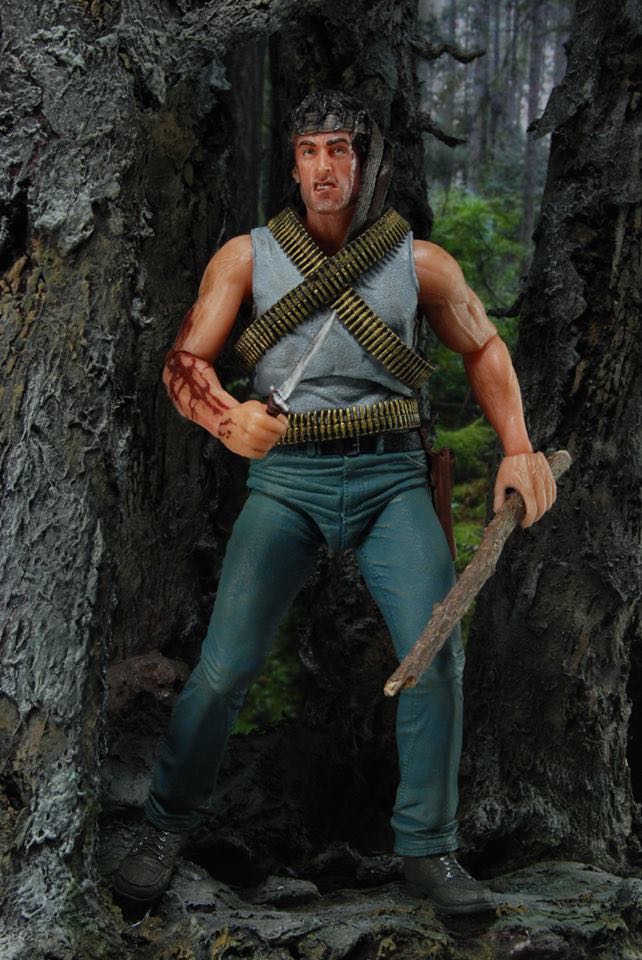 John J. Rambo - Neca Toys (Rambo First Blood Part II) action figure collectible [Barcode 634482535011] - Main Image 2