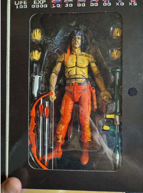 Rambo: Classic Video Game Appearance - NECA - REEL TOYS (Action/Adventure) action figure collectible [Barcode 634482535066] - Main Image 3