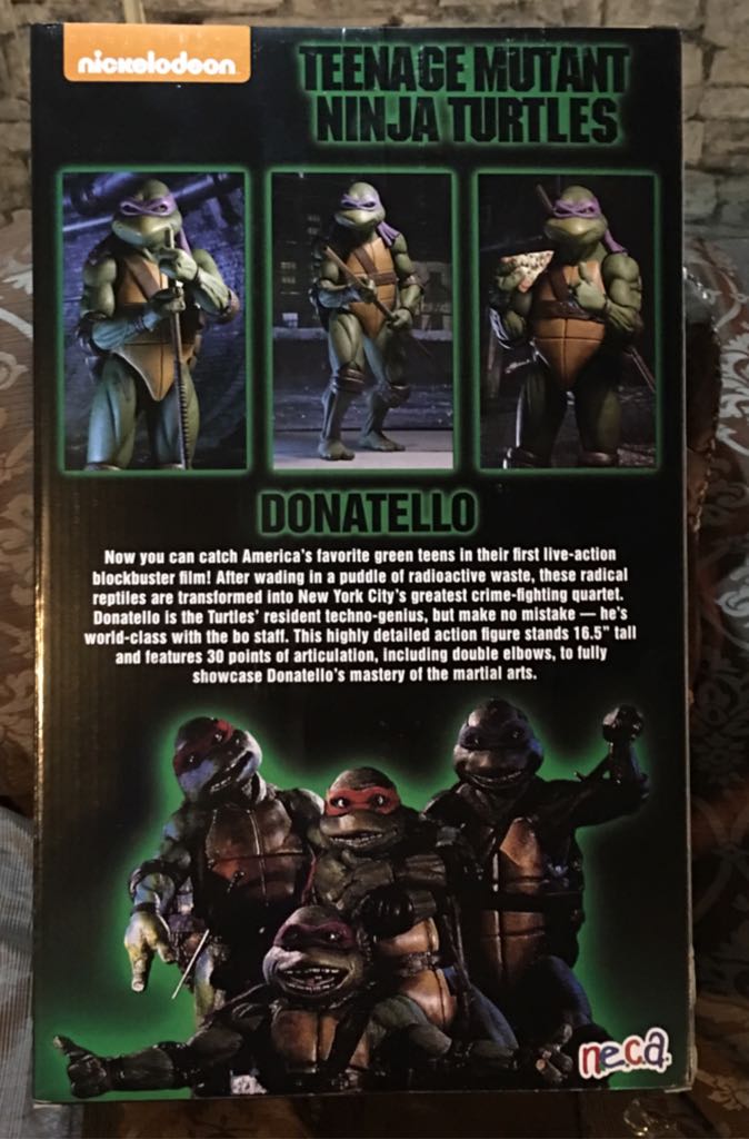 Neca TMNT Movie - Donatello 1:4 - Neca (Teenage Mutant Ninja Turtles) action figure collectible [Barcode 634482540398] - Main Image 2