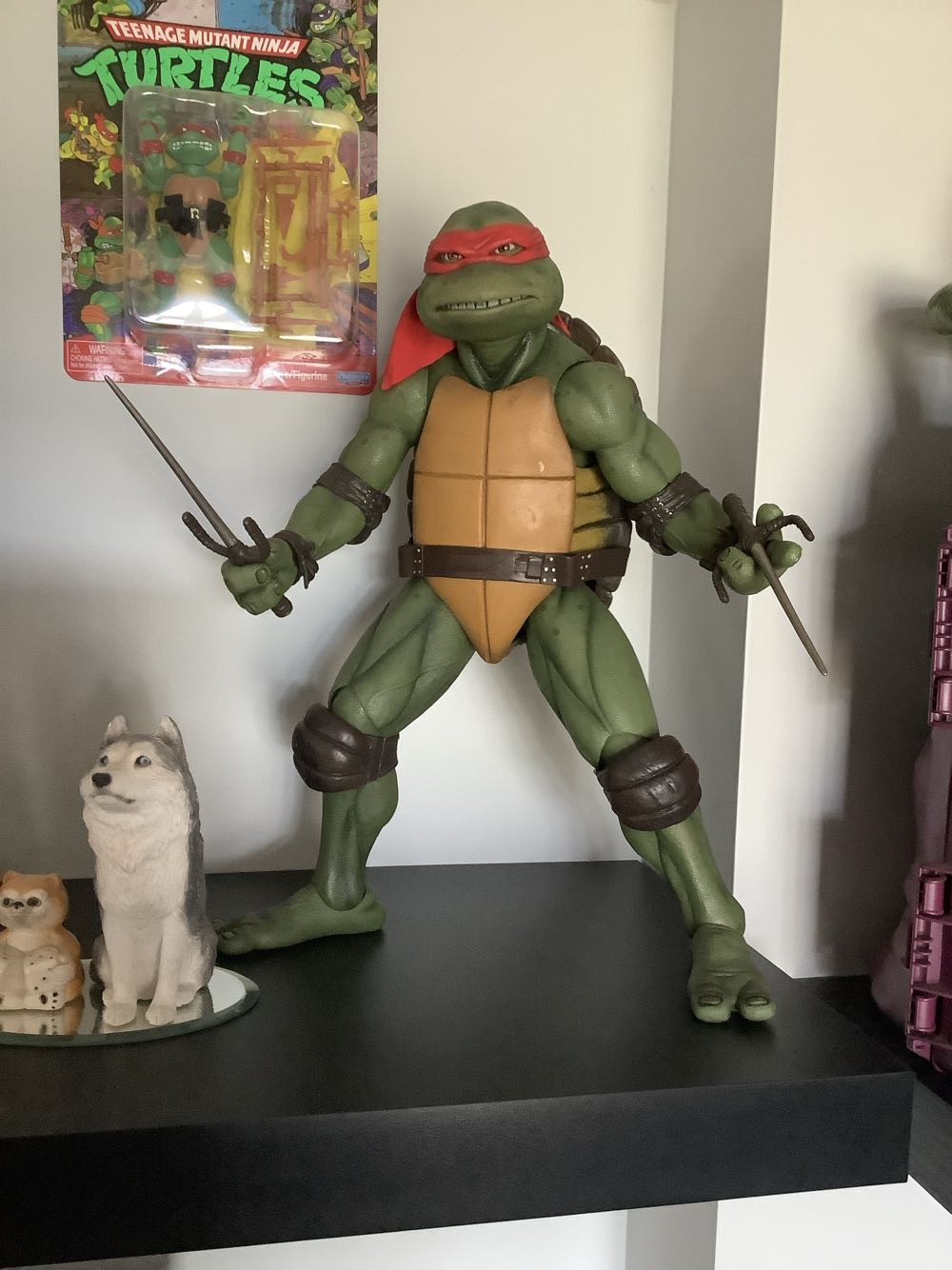TMNT 1/4 Scale Raphael - Neca (Teenage Mutant Ninja Turtles) action figure collectible [Barcode 634482540534] - Main Image 4