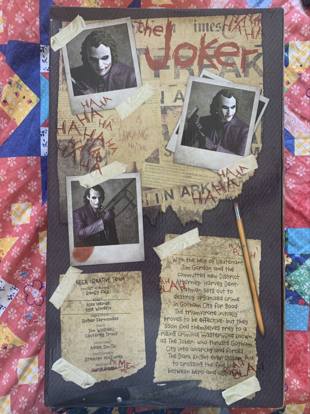 NECA The Joker 1/4 Scale - Neca / Reel Toys (The Dark Knight) action figure collectible [Barcode 634482580370] - Main Image 3