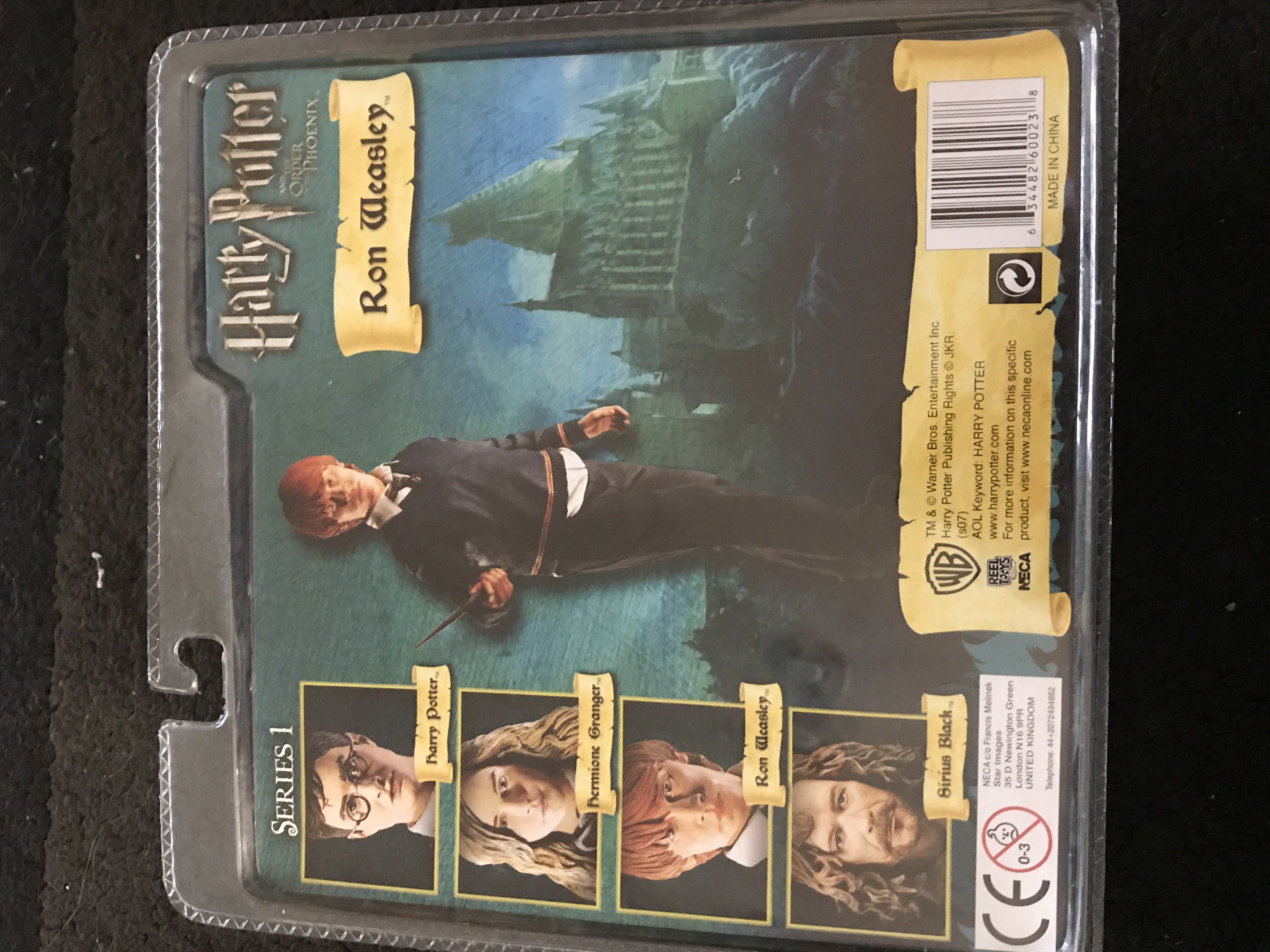 Harry Potter And The Order Of Phoenix Series 1 – Ron Weasley  action figure collectible [Barcode 634482600238] - Main Image 2