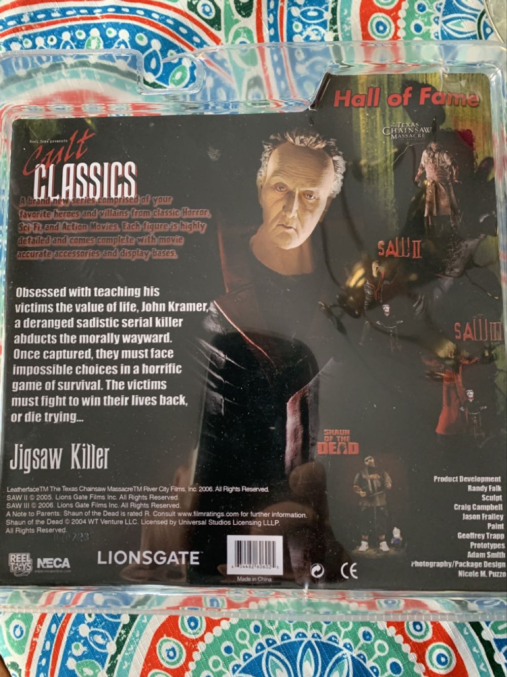 Saw - Jigsaw Killer - Neca Toys (Movies) action figure collectible [Barcode 634482606025] - Main Image 3