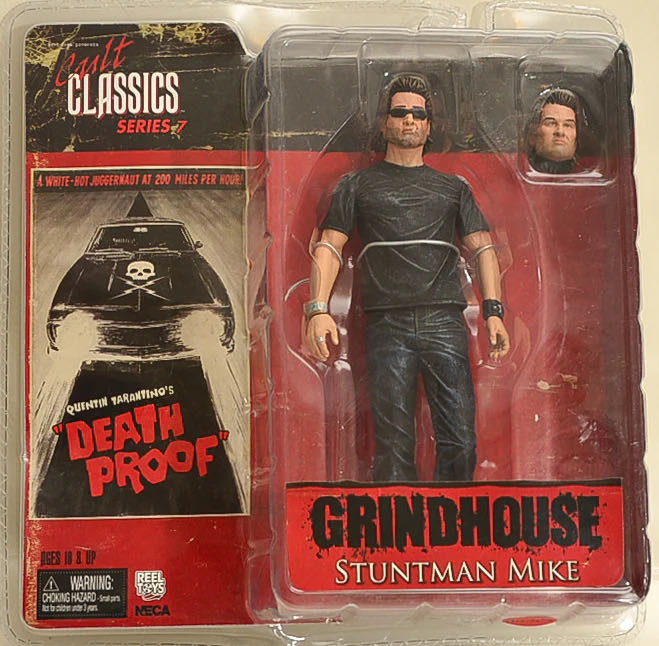 Death Proof: Grindhouse-Stuntman Mike - Neca Reel Toys (Cult Classics Series 7) action figure collectible [Barcode 634482607121] - Main Image 4