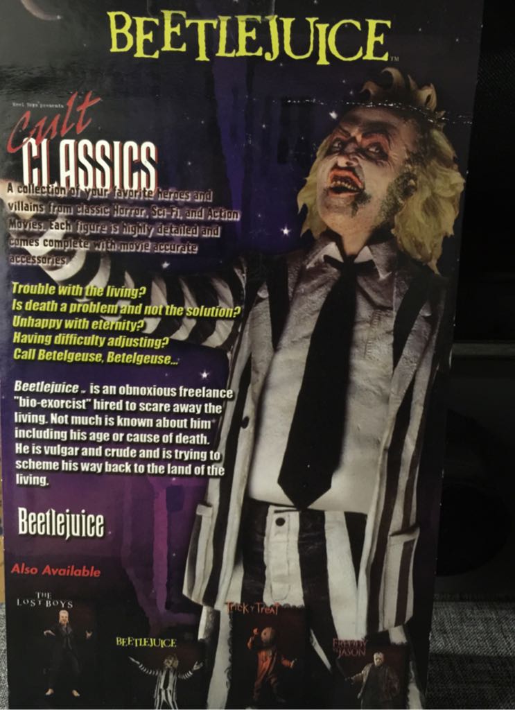 Beetlejuice Cult Classics - Neca (Beetlejuice) action figure collectible [Barcode 634482607435] - Main Image 2