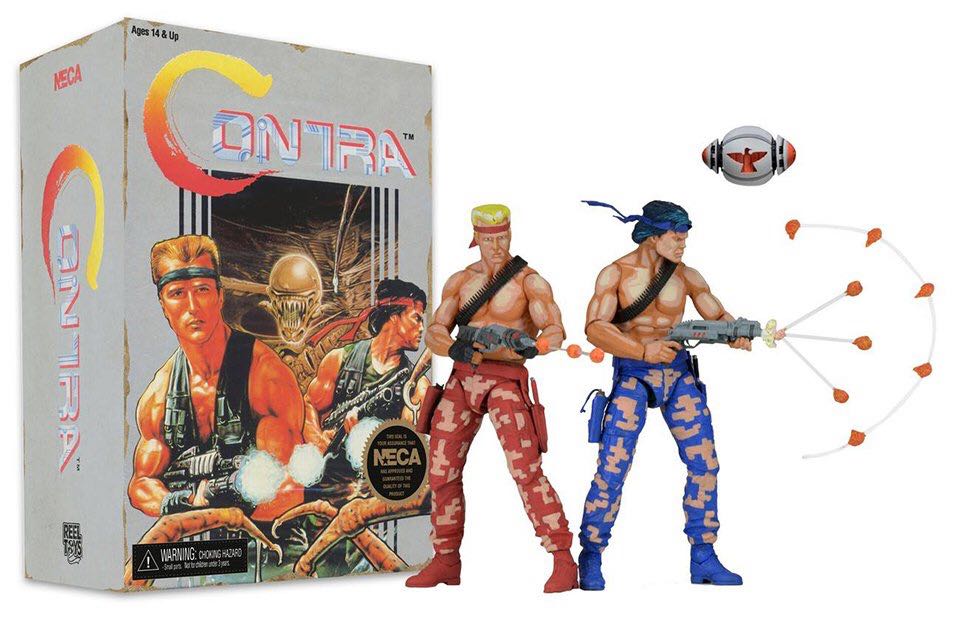 Contra - Bill & Lance - Neca (Contra) action figure collectible [Barcode 634482607909] - Main Image 2